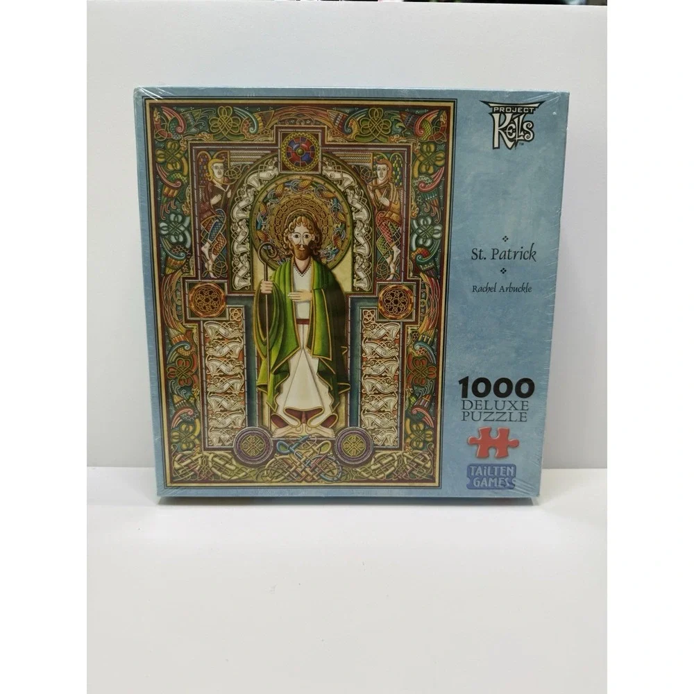 Taiten Games Project Kells St. Patrick 1000 Piece Puzzle Rachel Arbuckle Celtic